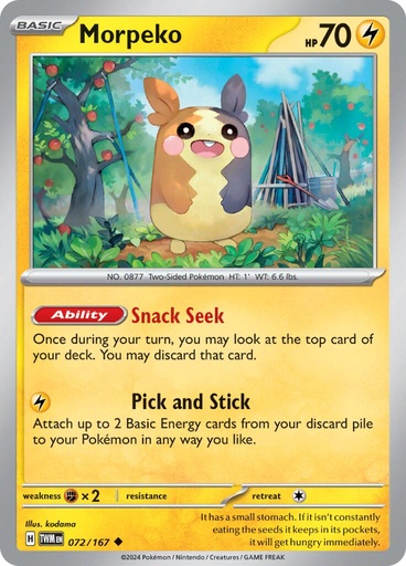 Morpeko (Twilight Masquerade) - Normal