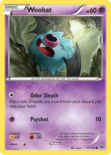 Woobat (Paldean Fates) - Normal