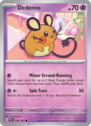 Dedenne (Paldean Fates) - Normal
