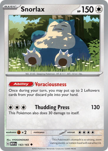 Snorlax (151) - Normal